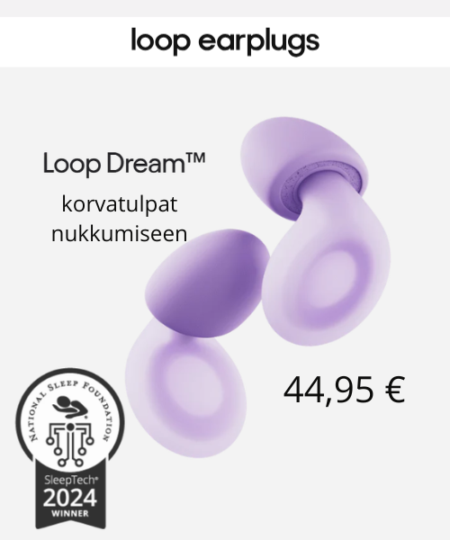 Loop korvatulpat äitienpäivä