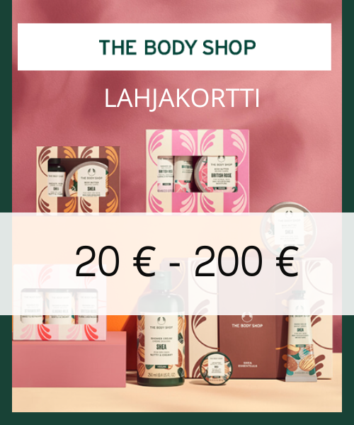 The Body Shop lahjakortti