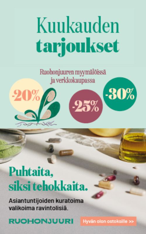 Ruohonjuuren syyskuun tarjoukset 2026
